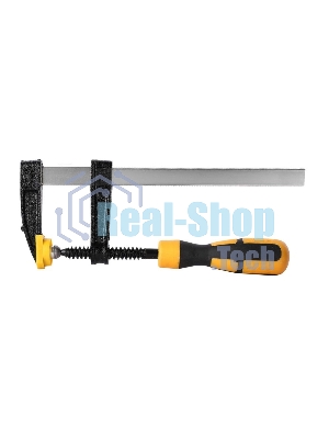 Струбцина F-образная Deli DL110515 150x50 мм, макс. усилие зажима 1000N, резьба 9,5мм