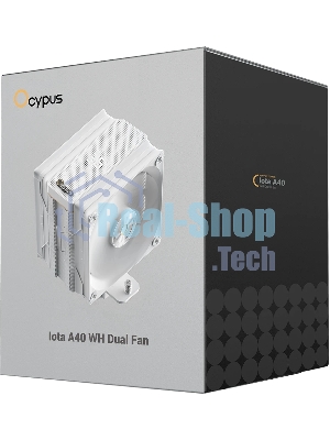 Кулер для процессора Ocypus Iota A40 WH Dual Fan White (Iota-A40-WH2NNWD00X-GL)
