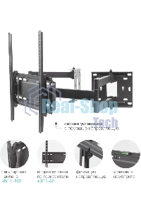 Кронштейн для телевизора Kromax GALACTIC-44 черный 32