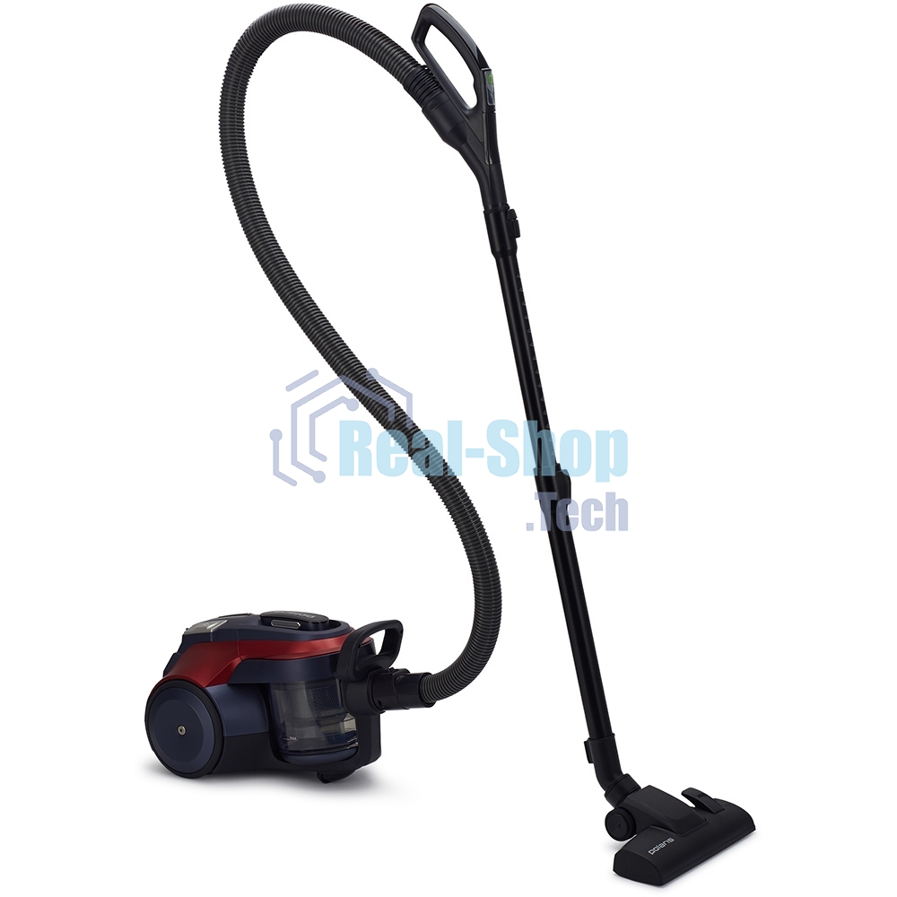 Пылесос Polaris PVC 2003RI серый/красный, 500/2000 Вт, уборка сухая, пылесборник контейнер 2.5 л