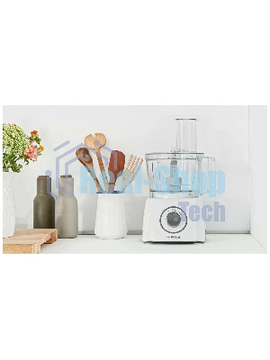 Кухонный комбайн Bosch MCM3200W, 800 Вт, 2 скорости, чаша 2300 мл.