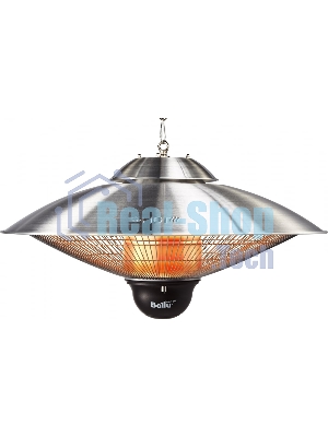 Обогреватель инфракрасный Ballu BIH-LL-2.1-S серебристый, карбоновый, 2100 Вт, 20 м2