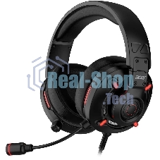 Гарнитура проводная с микрофоном мониторные оголовье Acer Nitro OHW306 черный ZL.HDSEE.00E