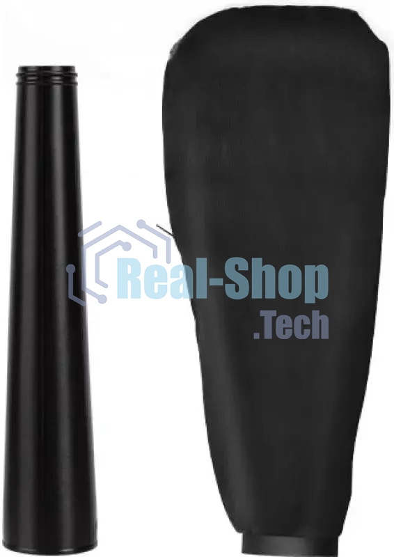 Воздуходувка-пылесос электрическая Deli DL-GF03-E1 (500Вт, 2 м3/мин, 13000 об/мин)