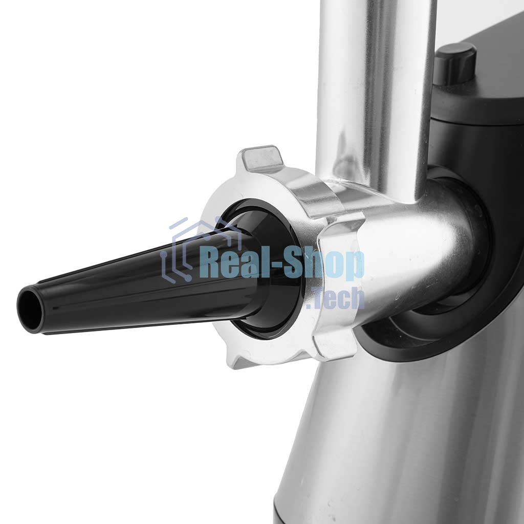 Мясорубка электрическая DELTA LUX DE-600M черный нерж