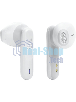 Наушники TWS JBL Wave Flex белый, вкладыши, Bluetooth, быстрая зарядка, до 8 ч