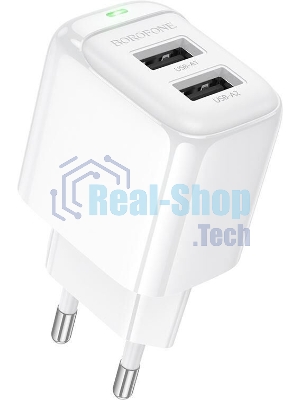 Сетевое зарядное устройство BOROFONE (6941991113741) BAS41A 2USB 2.0A
