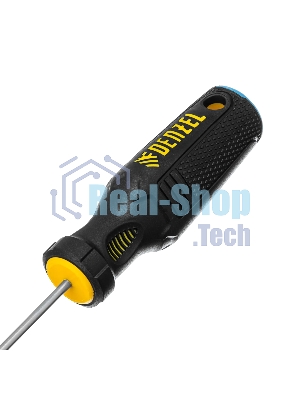 Отвертка Denzel SL3х100 мм, S2, 3к рукоятка