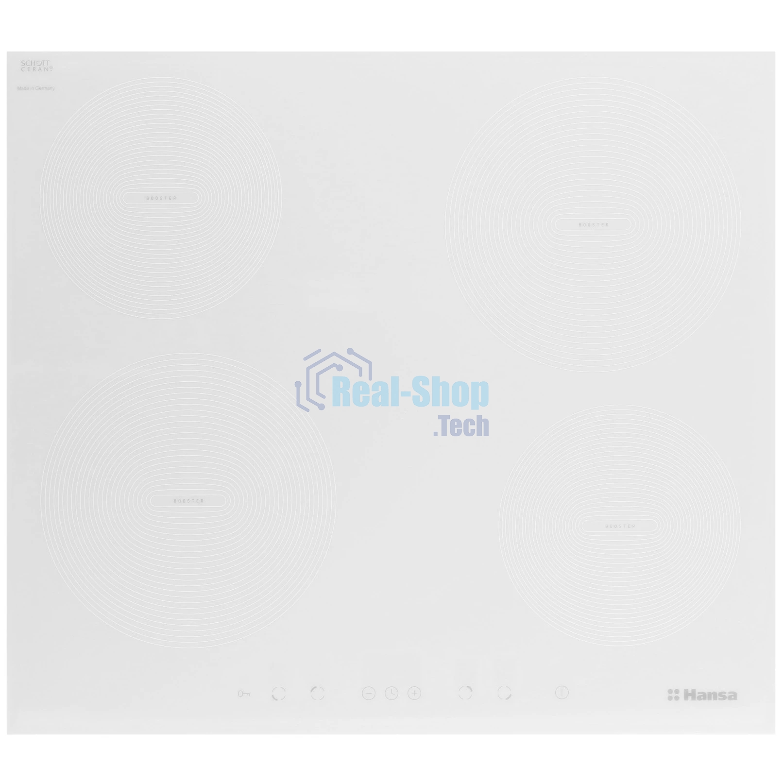 Индукционная варочная панель Hansa BHIW68308 белый