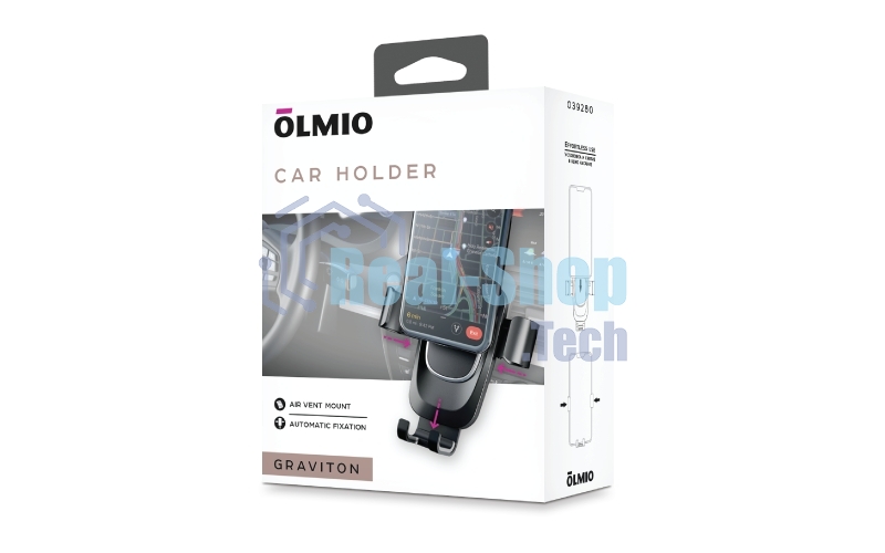 Держатель автомобильный для смартфонов OLMIO Graviton