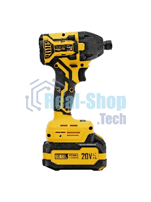 Винтоверт ударный аккумуляторный бесщет. Denzel CIDH-BL-20-270, Li-Ion, 20 В