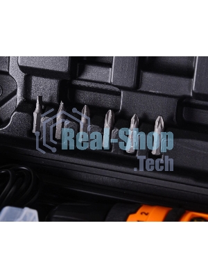 Дрель-шуруповерт Вихрь ДА-16Л-2КА, 16 В, 1,5 Ач, 32 Нм, щеточный