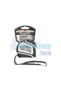 Рулетка Matrix Autostop, 5 м х 25 мм, двухкомпонентный корпус, автоматическая фиксация, PRO