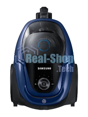 Пылесос Samsung SC18M3120VB синий, 380/1800 Вт, уборка сухая, пылесборник контейнер 2 л