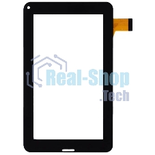 Сенсорное стекло (тачскрин) FM703906KD, черное
