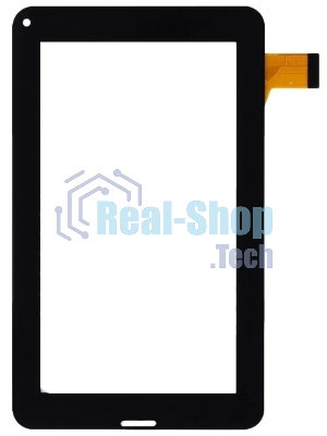 Сенсорное стекло (тачскрин) FM703906KD, черное