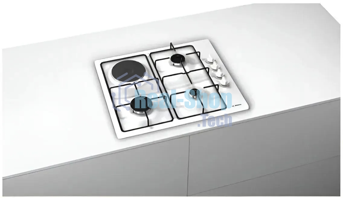 Газовая варочная панель Bosch PBY6C2B82Q белый