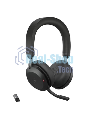 Гарнитура беспроводная Jabra Evolve 2 75, Link380a MS Stereo Stand черный