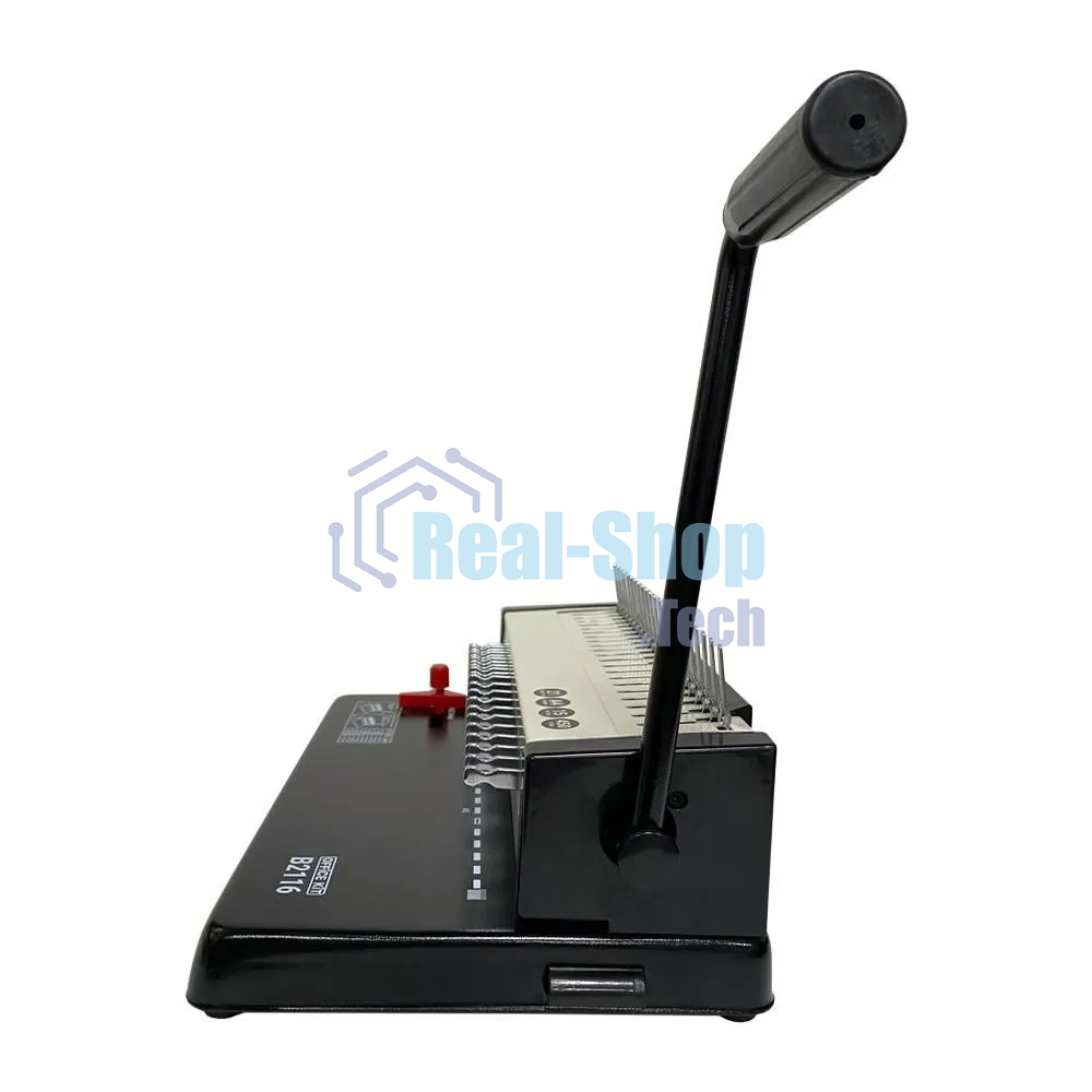 Переплетчик Office Kit B2116 A4/перф.13л.сшив/макс.450л./пластик.пруж. (4.5-45мм)