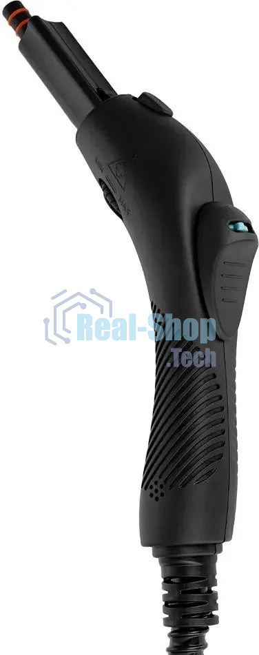 Пароочиститель напольный Kitfort КТ-9187 2000Вт черный/бирюзовый