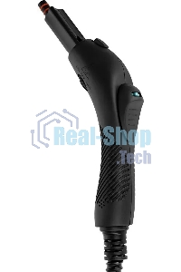 Пароочиститель напольный Kitfort КТ-9187 2000Вт черный/бирюзовый