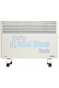 Конвектор Oasis KM-15 белый, 1500 Вт, 20 м2, термостат