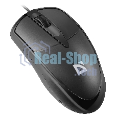 Мышь проводная Defender Trace MB-989 черный, 1000 dpi, USB, кнопки - 3