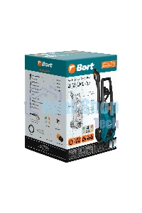 Мойка высокого давления Bort BHR-2300-PRO 93416299 2300 Вт, максимальное давление 170 бар, рабочее давление 130 бар, 8 л/мин, 7.4 кг, набор акссесуаров 10 шт