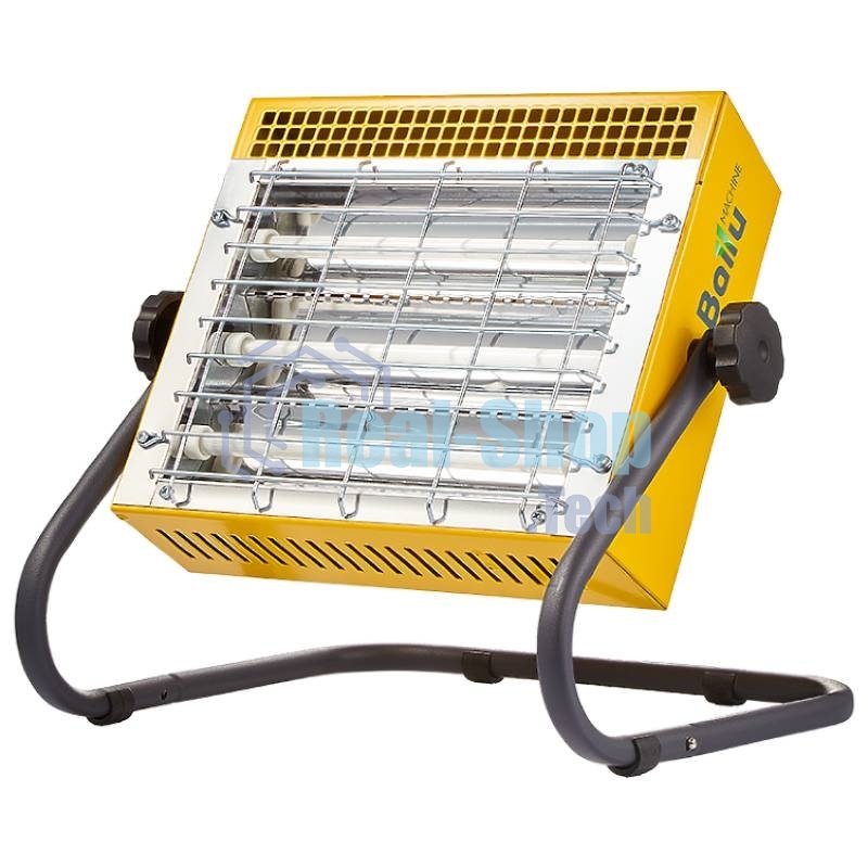 Обогреватель инфракрасный Ballu BIH-LM-1.5-R желтый, кварцевый, 1500 Вт, 25 м2