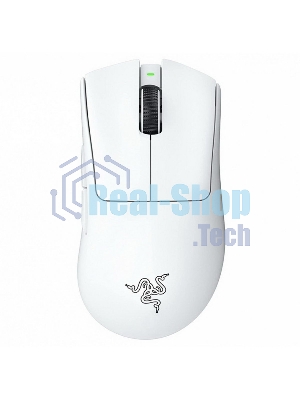 Мышь беспроводная/проводная Razer DeathAdder V3 Pro белый, 30000 dpi, радиоканал, USB, кнопки - 5