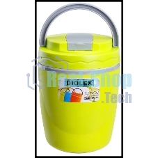 Термос Diolex DXC-1400-3-YE 1400 мл, желтый, пищевой пластик с колбой из нерж. стали