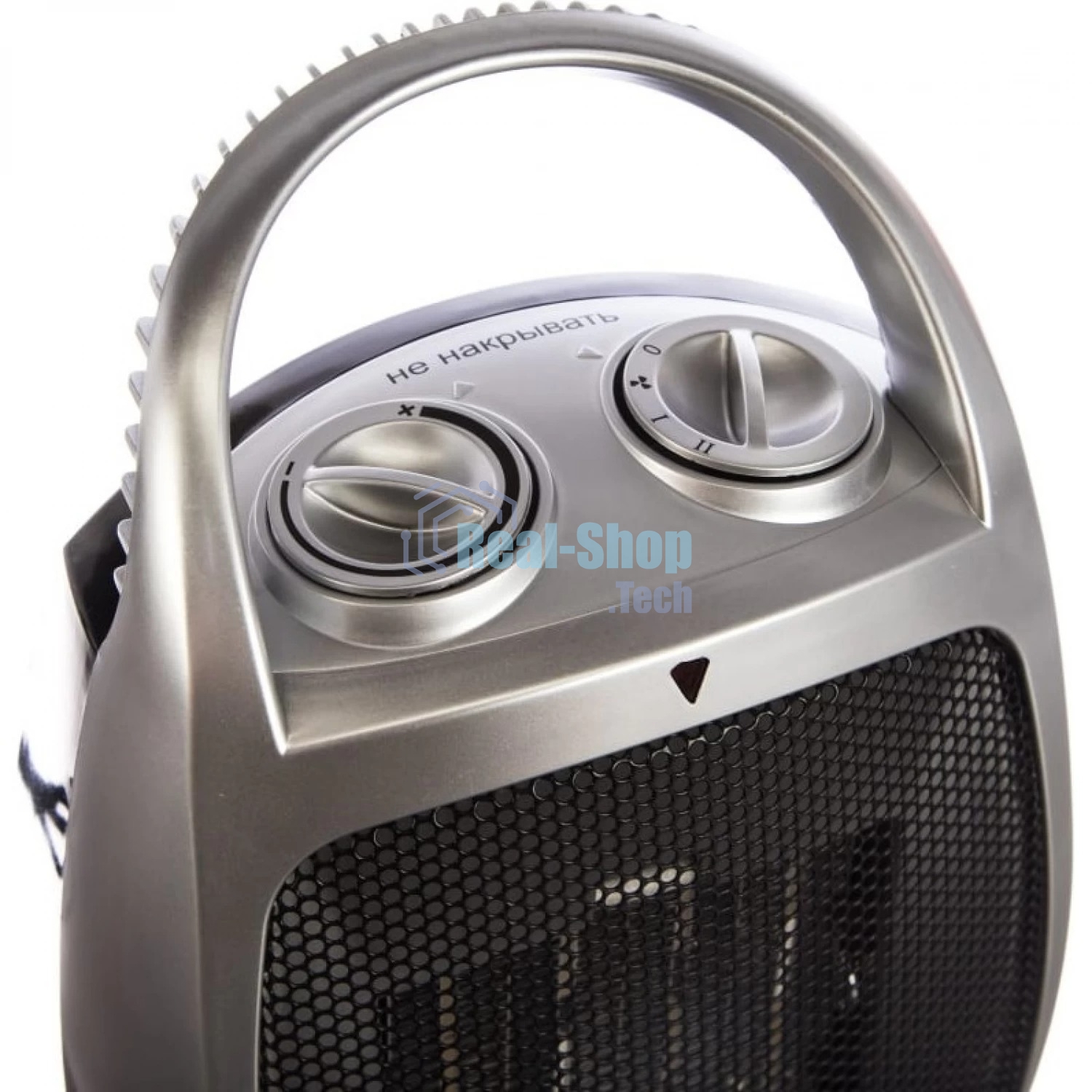 Тепловентилятор Oasis KS-15 серый, 1500 Вт, 20 м2