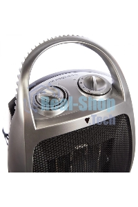 Тепловентилятор Oasis KS-15 серый, 1500 Вт, 20 м2