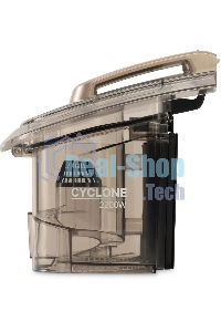 Пылесос Hyundai HYV-C3550 золотистый/темно-коричневый, 380/2220 Вт, уборка сухая, пылесборник контейнер 2,5 л