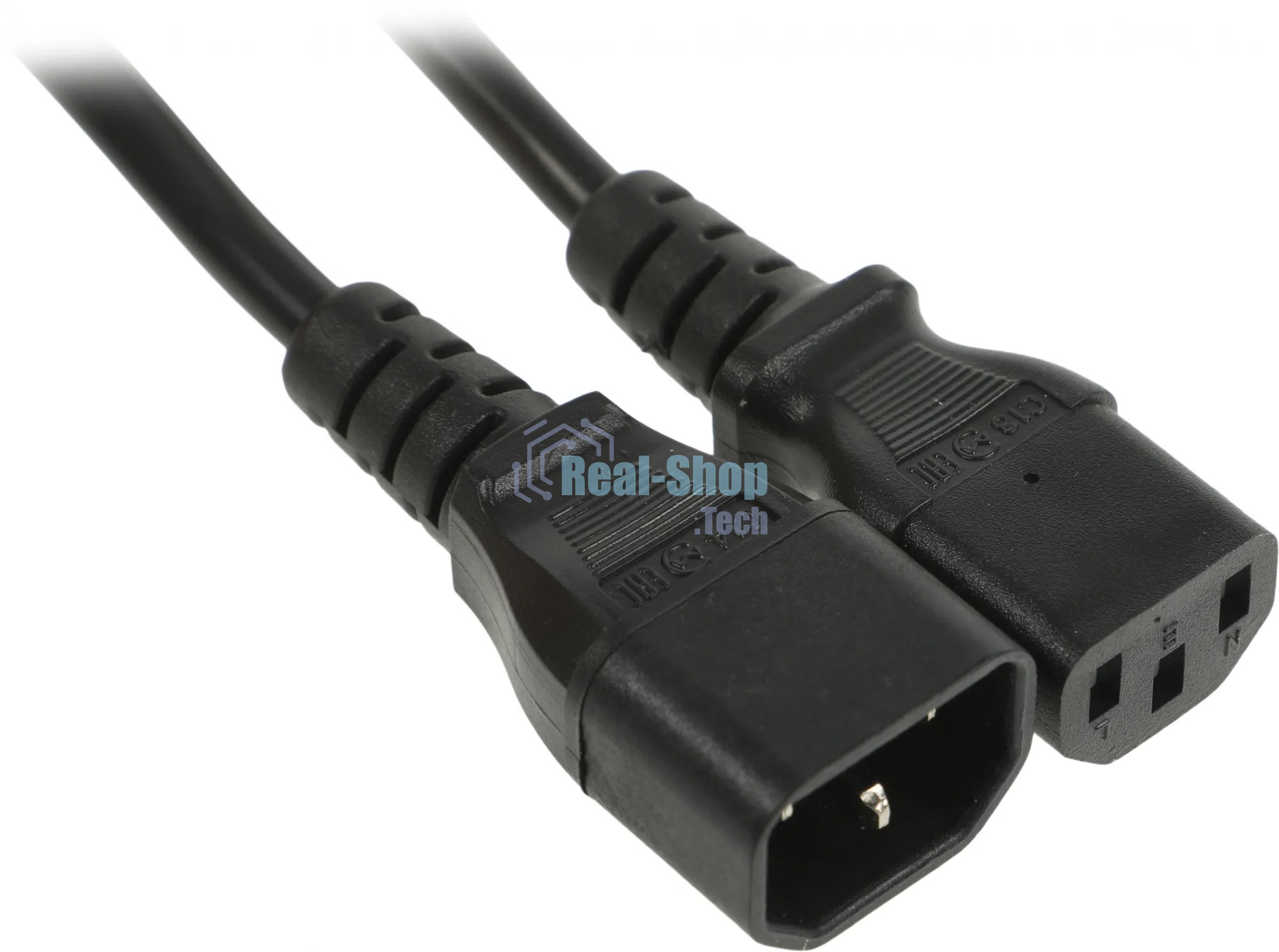 Шнур сетевой Rexant IEC 320 C13 – IEC 320 C14 3x1,0мм², 1,8 м