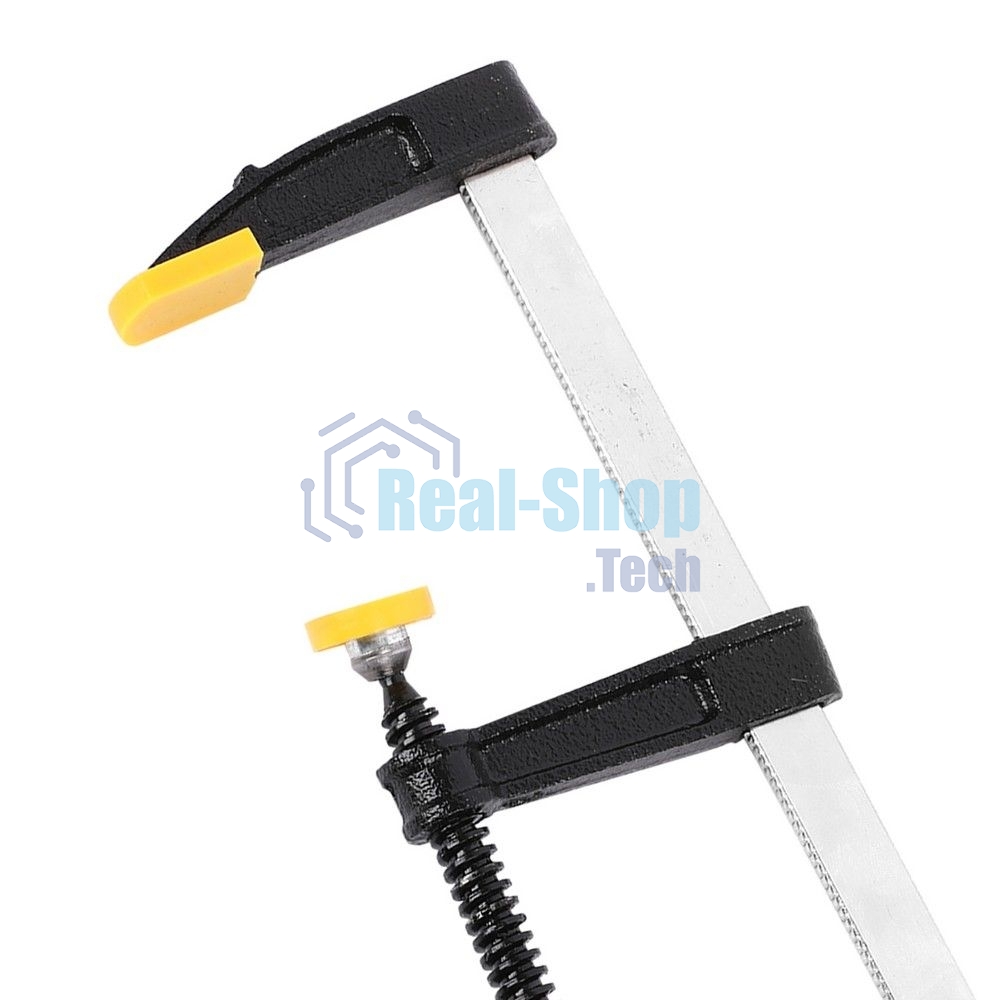 Струбцина F-образная Deli DL110515 150x50 мм, макс. усилие зажима 1000N, резьба 9,5мм