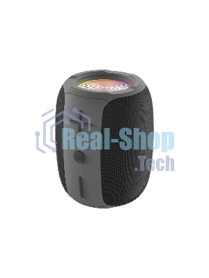 Колонка беспроводная QUMO BatteryBeats BT5.0 5Вт IP64 FM SD USB AUX подсветка 1500мА·ч черный