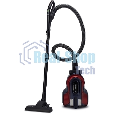 Пылесос Polaris PVC 2003RI серый/красный, 500/2000 Вт, уборка сухая, пылесборник контейнер 2.5 л