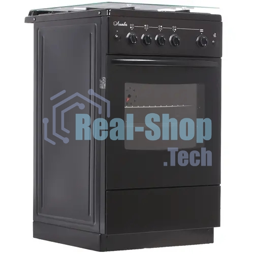 Плита газовая Лысьва ГП 400 М2С -2у черный, конфорок 4 шт, духовка 57 л, 50 см x 84 см x 60 см