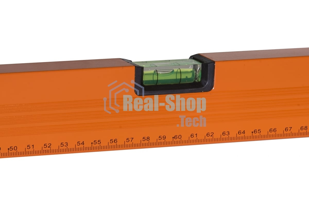 Уровень алюминиевый 1200мм фрезерованный 3 глазка Вихрь