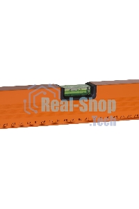 Уровень алюминиевый 1200мм фрезерованный 3 глазка Вихрь