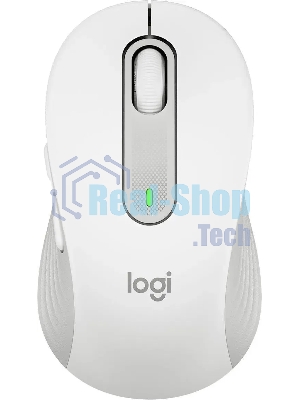 Мышь беспроводная Logitech M650 белый/серый, 4000 dpi, радиоканал, Bluetooth, USB, кнопки - 4