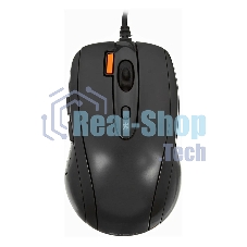 Мышь проводная A4Tech N-70FX черный, 1600 dpi, USB, кнопки - 7