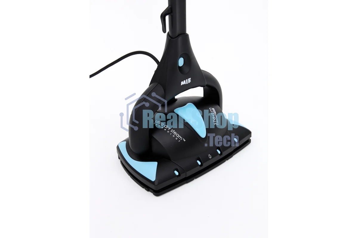 Пароочиститель гибридный MIE Steam Cleaner Pro черный, ручной/швабра, 1200 Вт, 120 г/мин, 600 мл