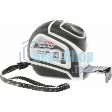 Рулетка Matrix Autostop, 5 м х 25 мм, двухкомпонентный корпус, автоматическая фиксация, PRO