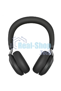 Гарнитура беспроводная Jabra Evolve 2 75, Link380a MS Stereo Stand черный