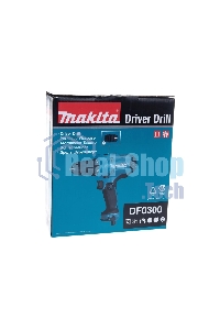 Дрель Makita DF0300 320Вт,БЗП-10мм,0-450\0-1500об\м,1.2кг,кор