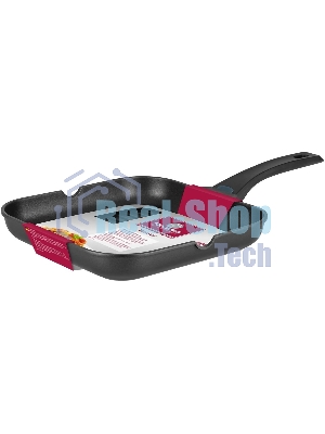 Сковорода-гриль Rondell Weiser RDA-1554, 28 см, без крышки, черный