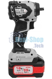 Гайковерт аккумуляторный ударный ИНТЕРСКОЛ GAU-250/36VE