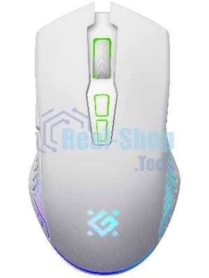 Мышь беспроводная Defender Pandora GM-502 белый, 3200 dpi, радиоканал, USB, кнопки - 7